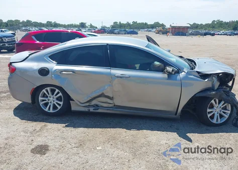 2015 Chrysler 200 Limited from USA, damaged, VIN 1C3CCCAB4FN670995